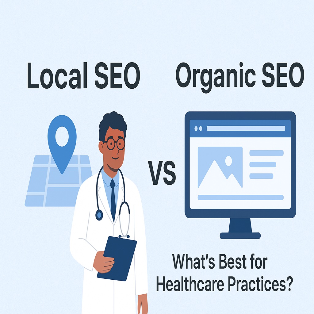 Local SEO vs Organic SEO for Healthcare