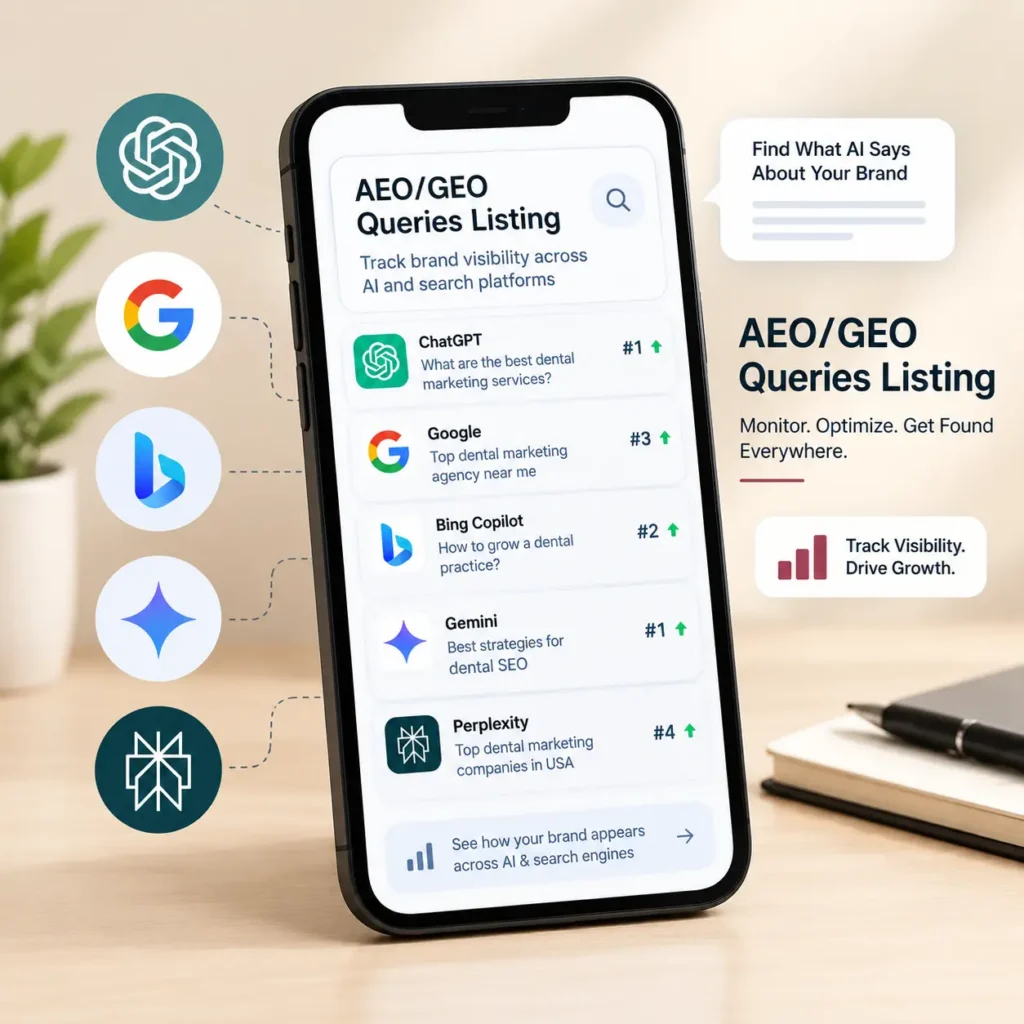 AEO/GEO Queries Listing
