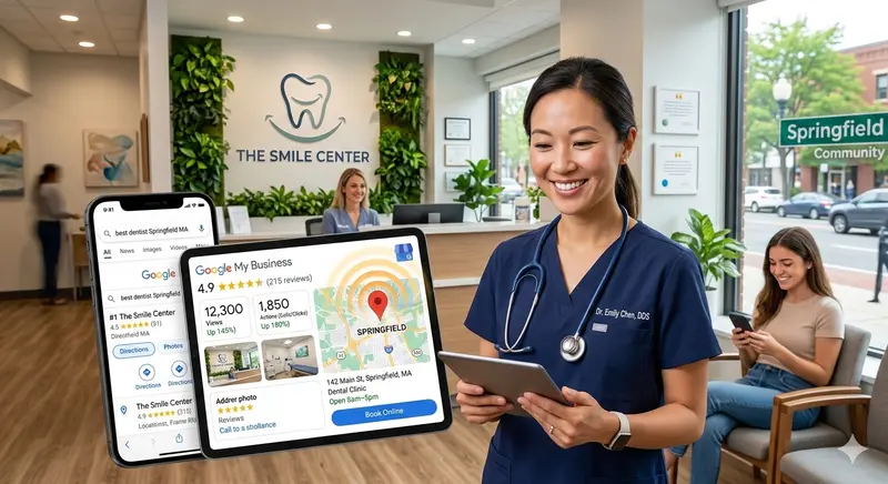 Case Study: How a Dental Practice Boosted Local Visibility Using GMB Optimization | Sinopia