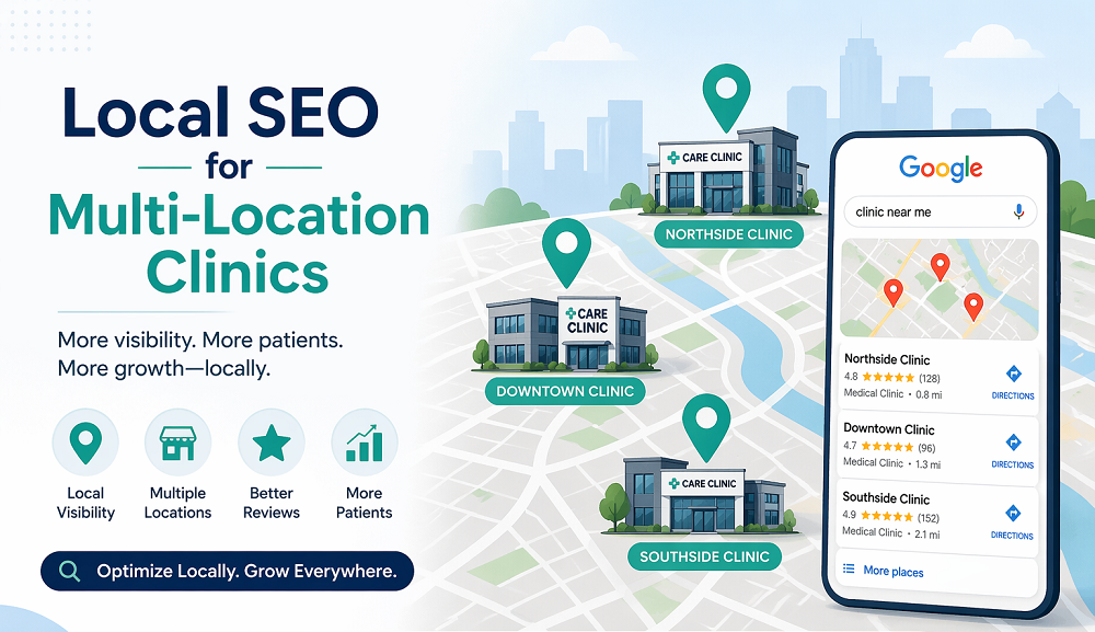Local SEO for Multi-Location Clinics: Ranking Strategy That Scales | Sinopia