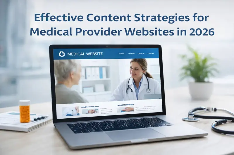 Effective Content Strategies for Medical Provider Websites