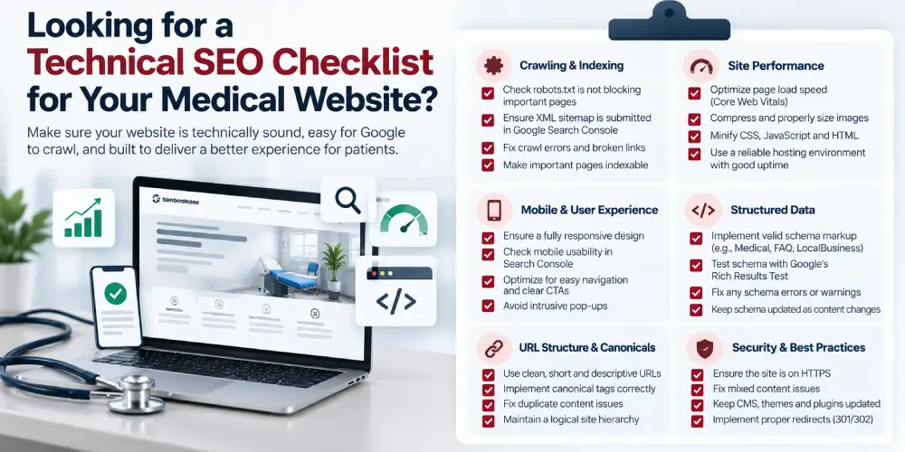 Technical SEO Checklist for Medical Websites